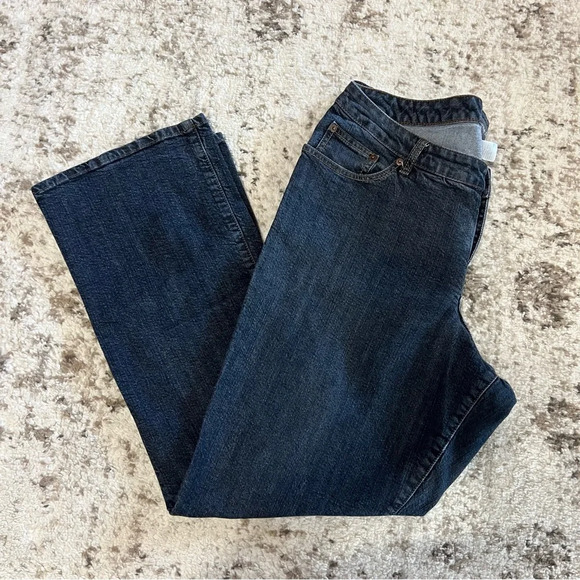 Lane Bryant Venezia Stretch BootCut Dark Wash Denim Jeans Plus size 3 (18) - Picture 1 of 10